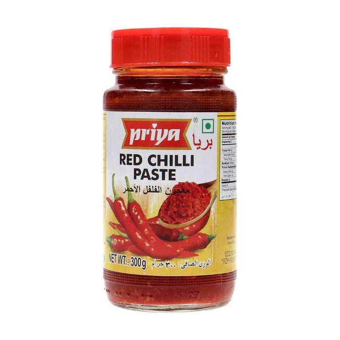 Priya Rote Chilipaste 300 g 
