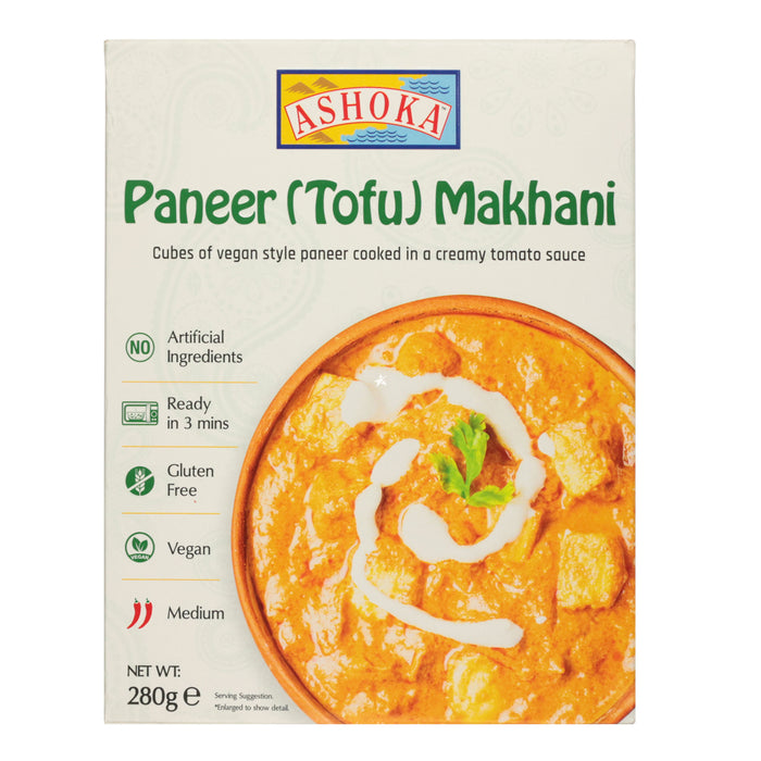 Ashoka verzehrfertiger Paneer Makhani (Tofu) 280 g 
